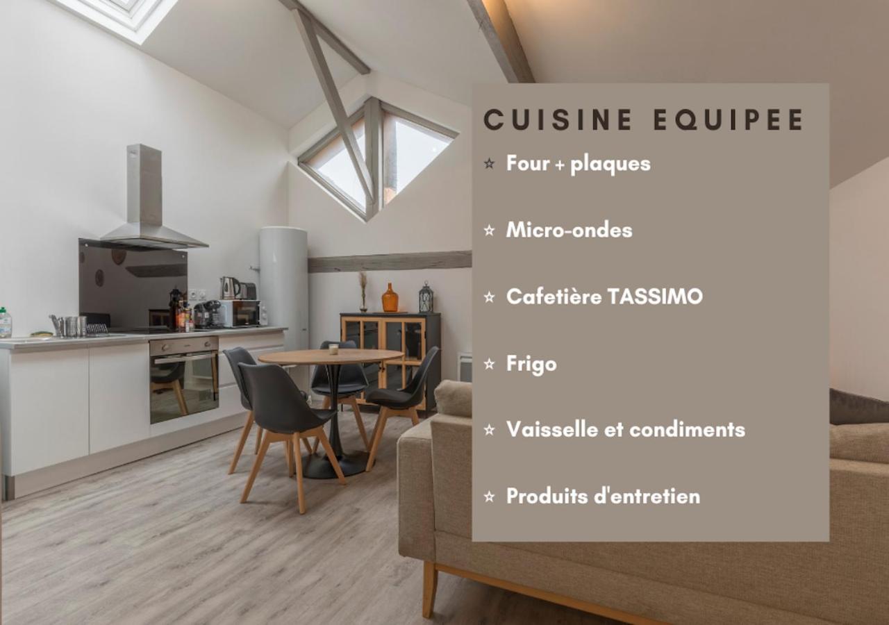 Atypique - 2 Chambres Avec Salles De Bains, Cuisine Equipee, Parking Gratuit Castelsarrasin Exteriör bild